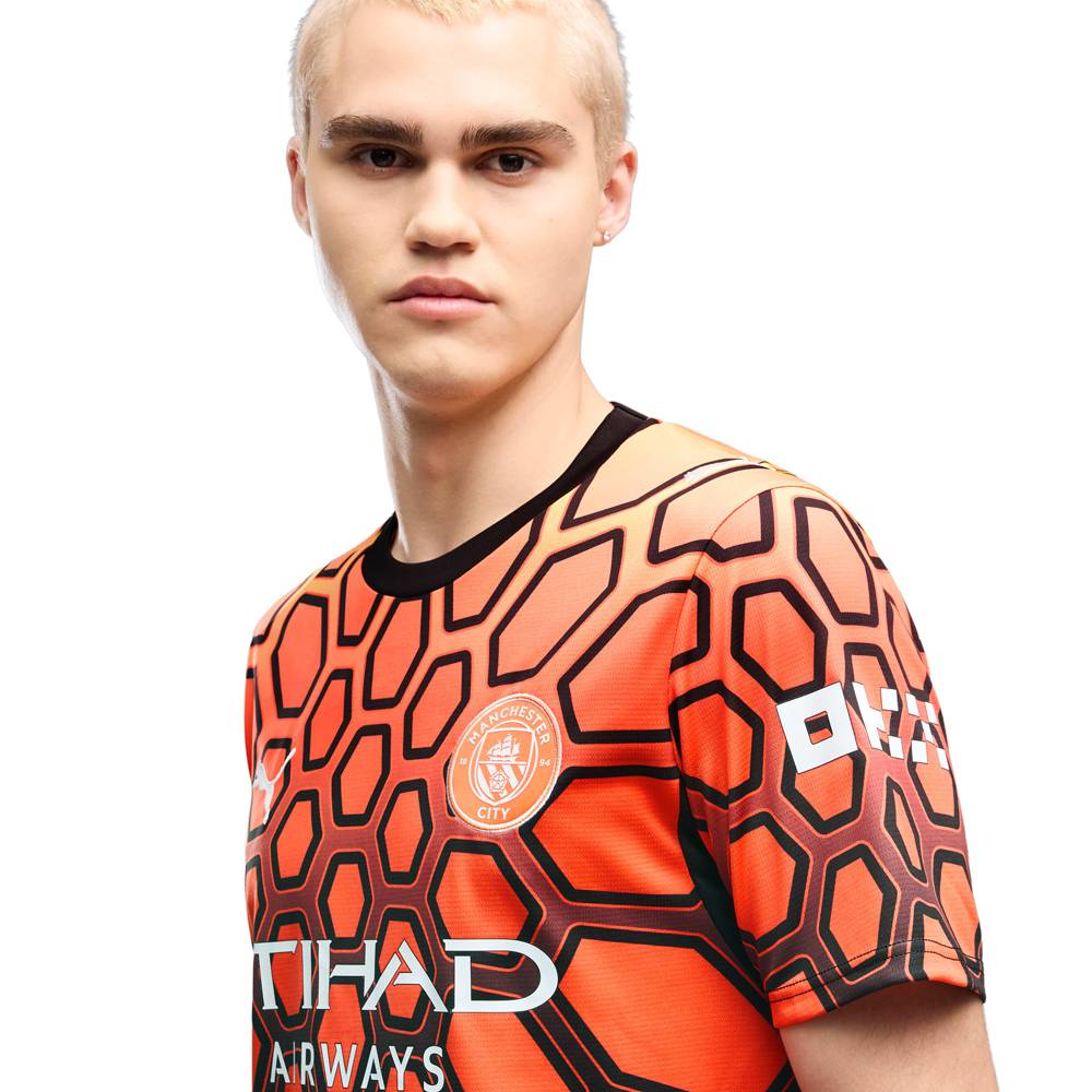 Manchester City 26/27 Goalkeeper Shirt - Orange - Chroma Collection