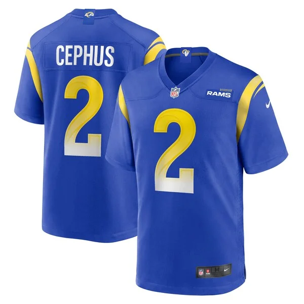 Los Angeles Rams Game NFL Jersey - Royal | Top-Grade Football Apparel