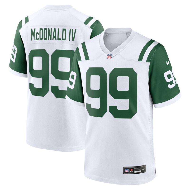 None Will McDonald IV NY Jets Energetic Elite Jersey for NFL Fans