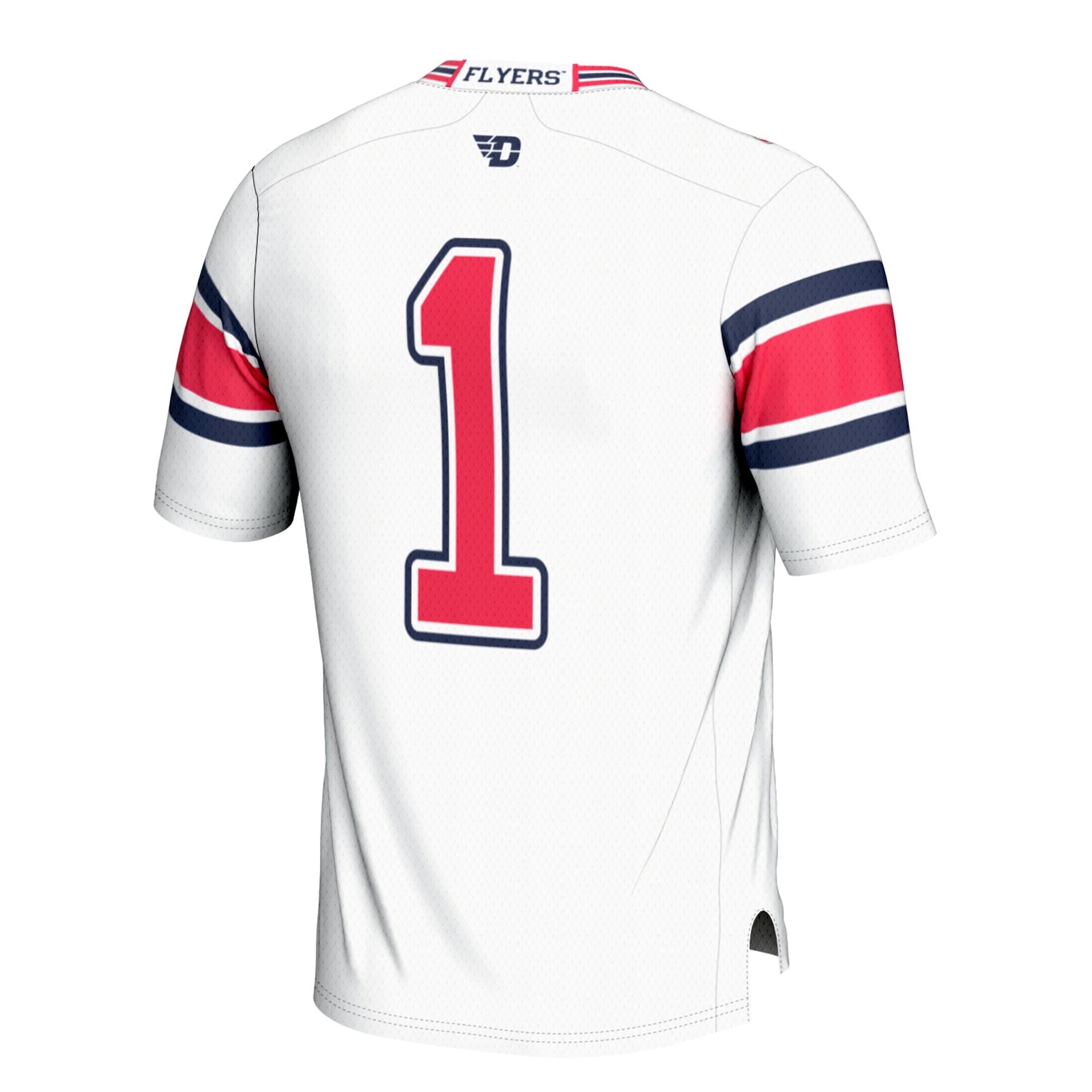 #1 Dayton Flyers GameDay Greats Football Jersey - White