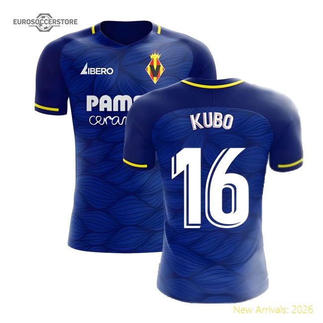 Villarreal 2025-2026 Away Concept Football Kit (libero) (kubo 16)