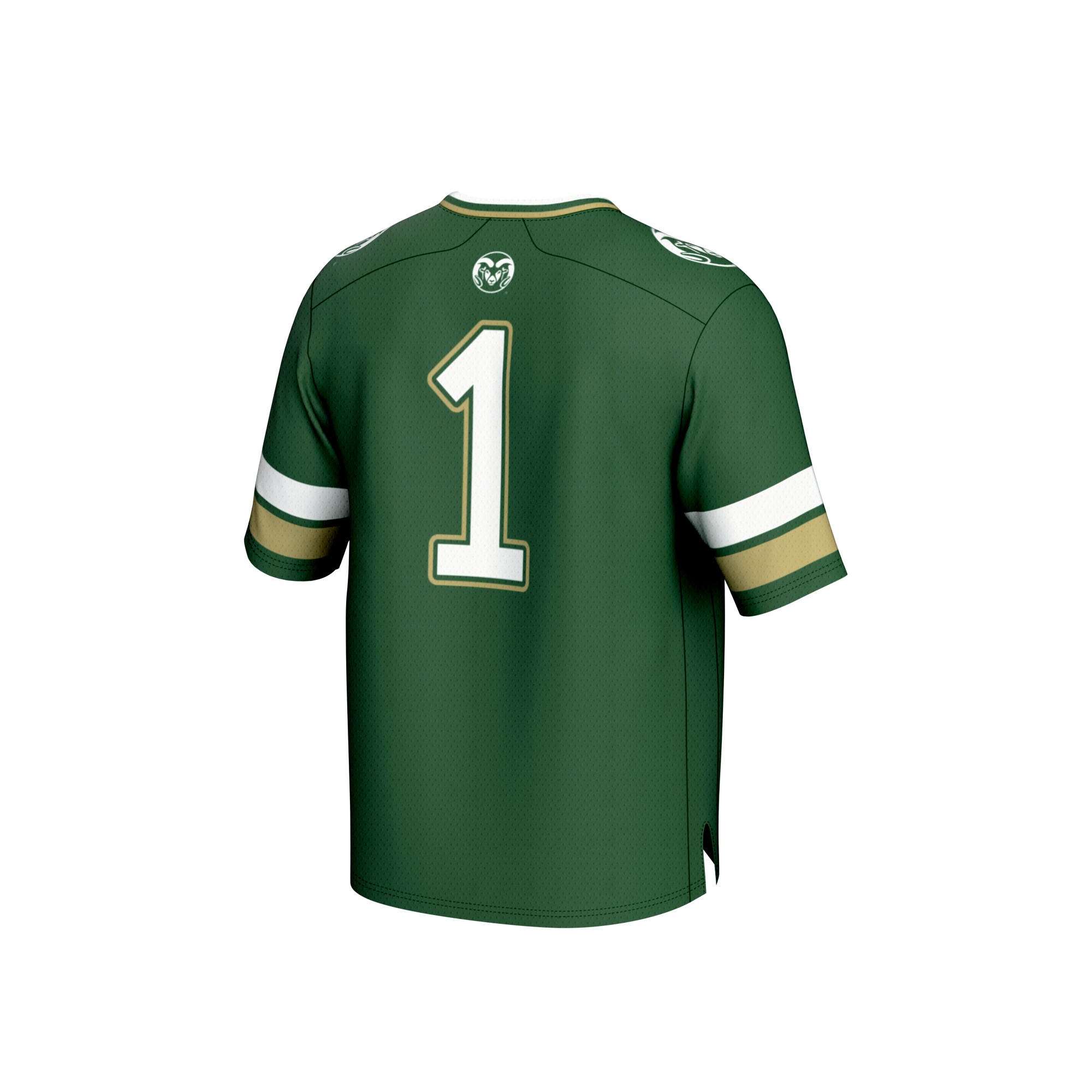 #1 Colorado State Rams GameDay Greats Youth Collegiate Football Fashion 26/27 Football Jersey - Green