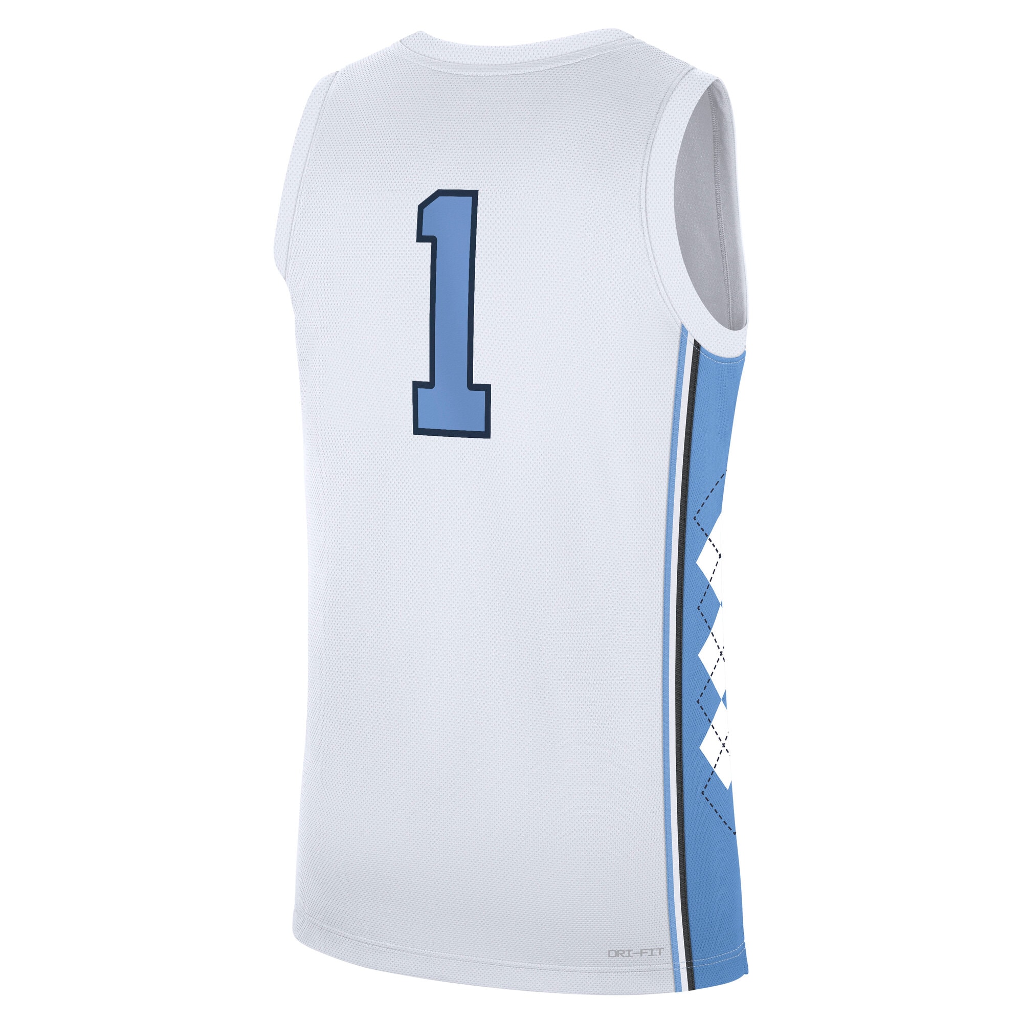 [NJP] North Carolina Tar Heels Home Replica Basketball Jersey - White