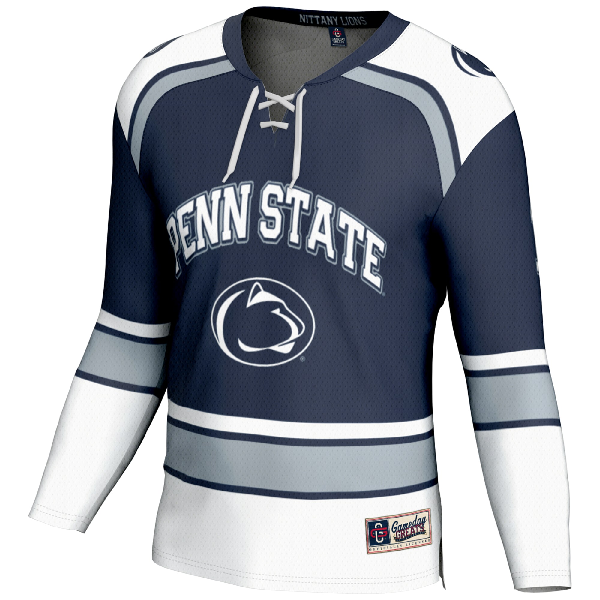 [DDG] Penn State Nittany Lions GameDay Greats Youth Hockey Jersey - Navy
