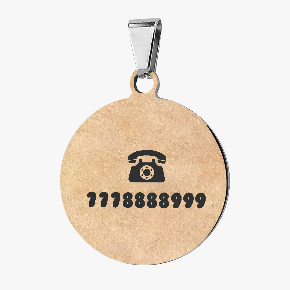 High-Quality Chapo - Custom Double-sided French Bulldog Tag as a Gift