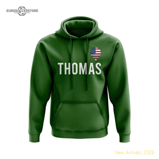 Justin Thomas Usmnt Golf Name Hoody (green) - Unbeatable Value
