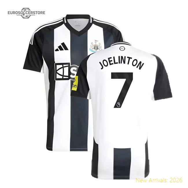 2024-2025 Newcastle Home Shirt (joelinton 7) - Fantastic Value