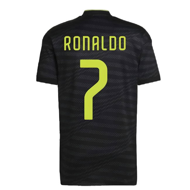 2022-2023 Genuina Camiseta Real Madrid Tercer - Hombres Con Ronaldo 7
