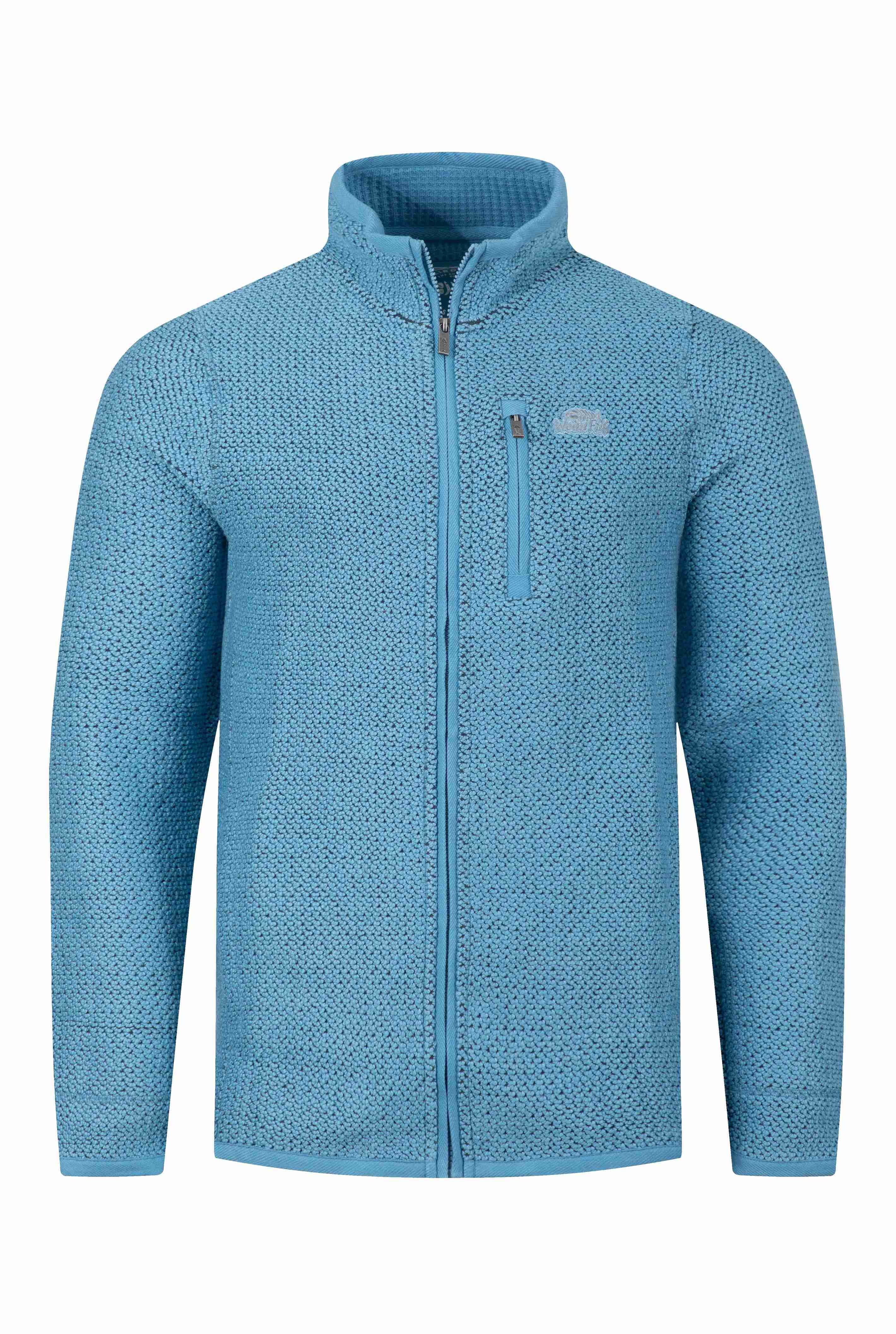 Transom Full Zip Macaroni Sweatshirt Bluebird