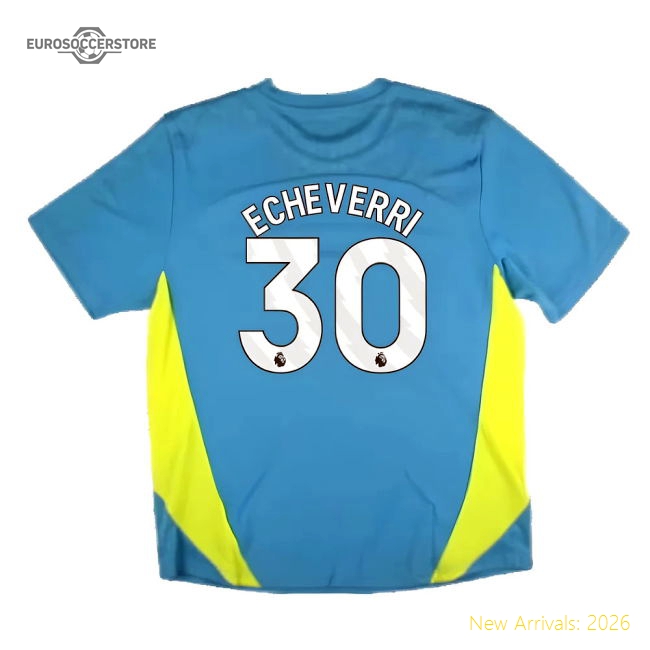 Official 2024-2025 Man City Training Shirt Pro (blue) (echeverri 30