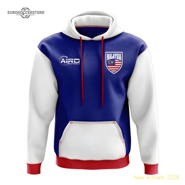 Top-grade Malaysia Concept Country Football Hoody (blue)