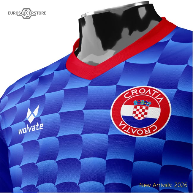 Durable Croatia 2024-2025 Official Regular Shirt Comfort