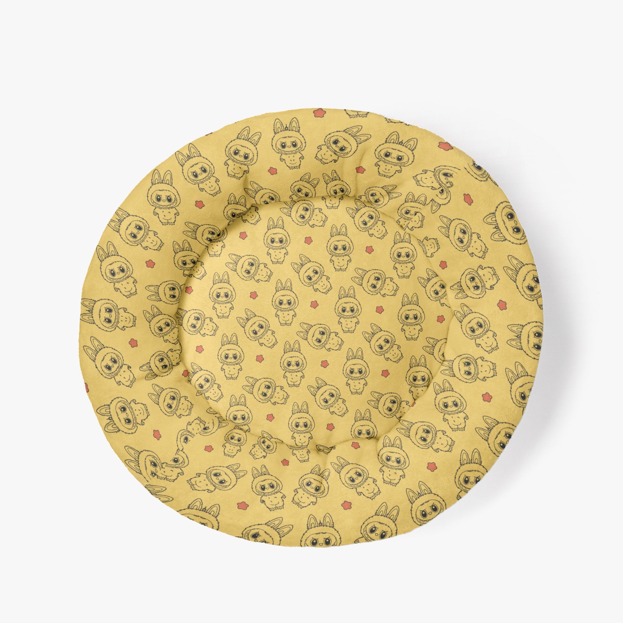 Paco - Cloud-Comfort Frenchie Bed | Anti-Anxiety French Bulldog Donut Bed