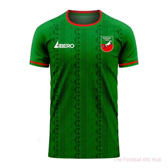 Burkina Faso 2025-2026 Home Concept Football Kit (Libero) - Womens