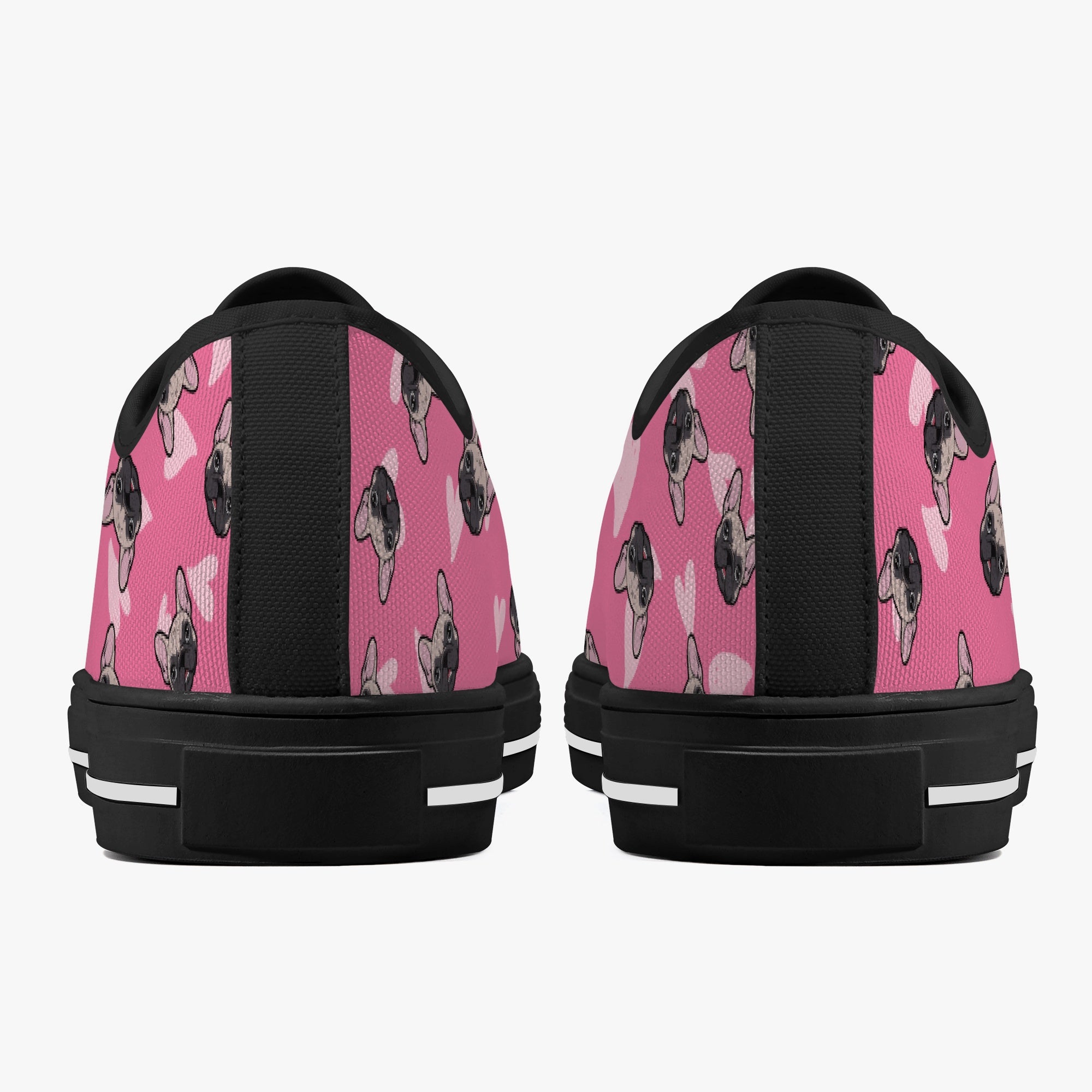 Simone - Trendy Classic Low-top Canvas Shoes For Dog Lovers