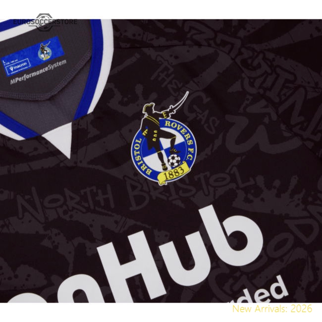 Authentic 2025-2026 Bristol Rovers Away Shirt - Premium Quality Baby