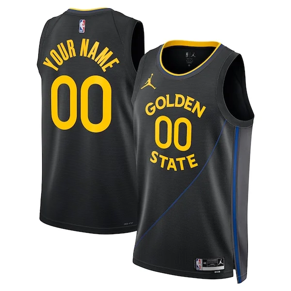 Golden State GSW Swingman Jersey - modern Basketball - Black