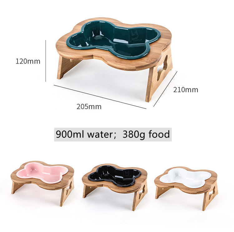 High-Quality Bonesecure Frenchie Bowl Anti-overturning Ceramic Bowl I...