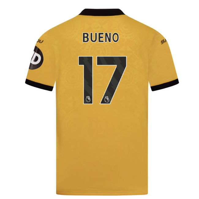 2025 Edition Wolves Home Match Shirt 2025-2026 (Bueno 17) (Kids)