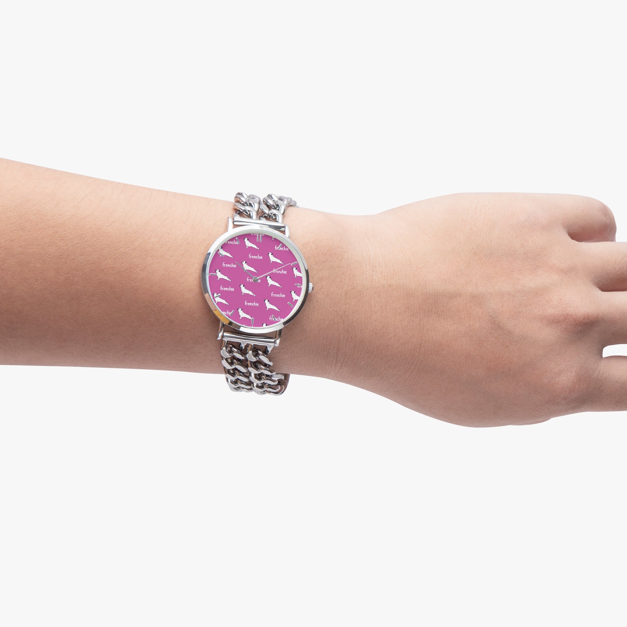 Fontanne - Chic Hollow Strap Watch for Frenchie Lovers