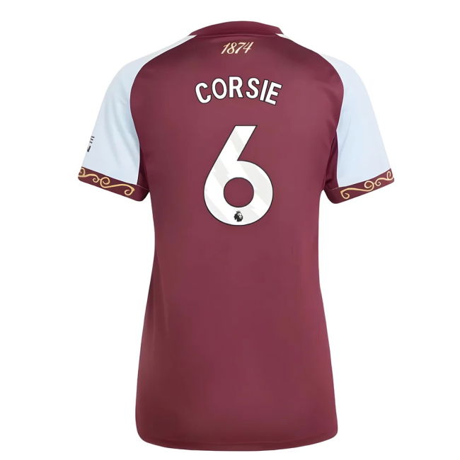 Premium 2025-2026 Aston Villa Home With Classic Design - Premier