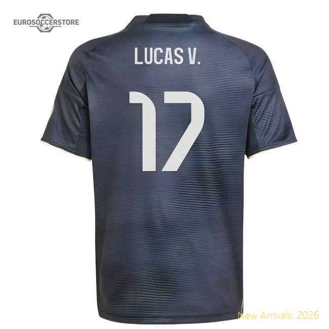 2025-2026 Real Madrid Road Jersey (kids) (lucas V 17) - Fan Design