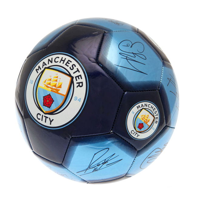 Official 2025-2026 Manchester City Premier League Home Uniform