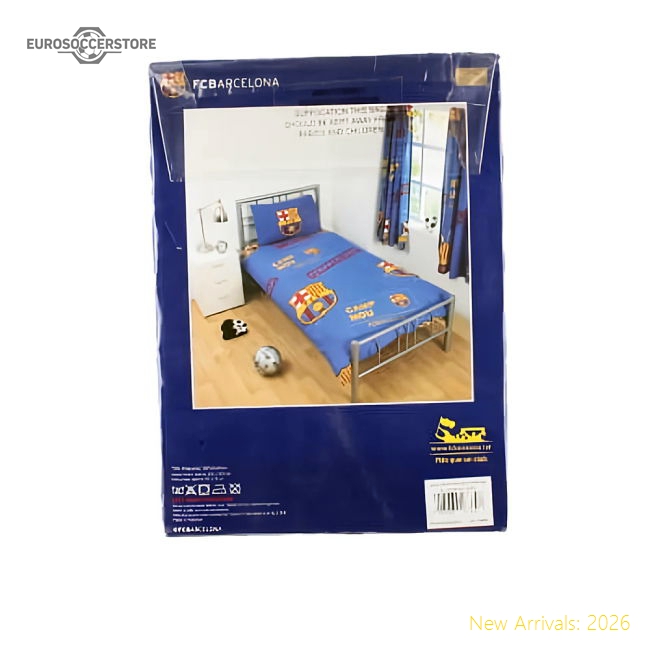 Authentic Premium Barcelona Patch Single Duvet Set