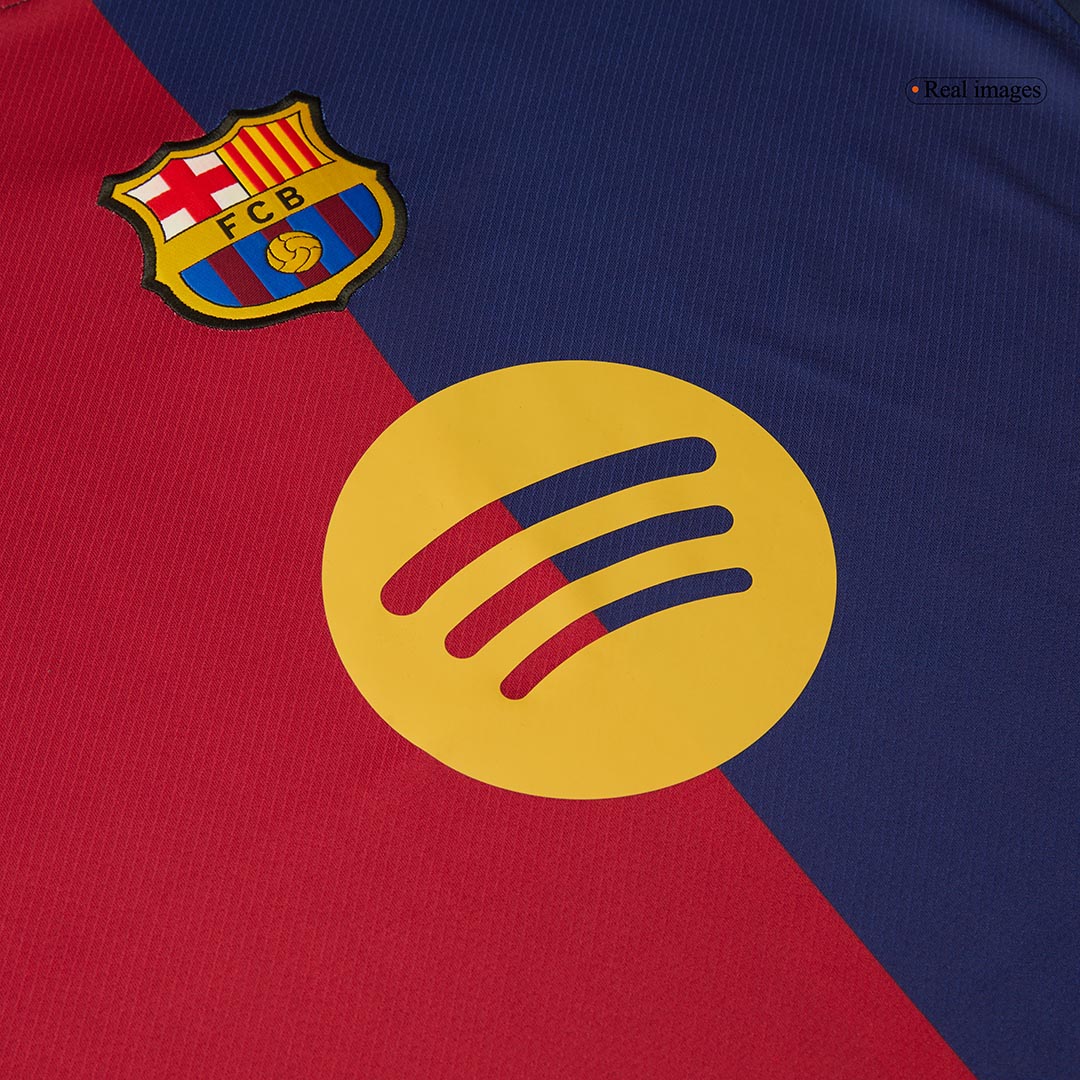 Barcelona Home Soccer Jersey 2024/25-Spotify Logo Without TextAuthenti