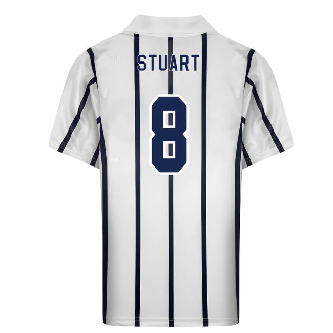 Vintage Everton 1994 Everton Away Retro Shirt (Stuart 8) for Match Day