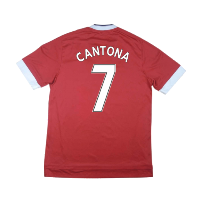 Manchester United 2015-16 Home Shirt (Excellent) (Cantona 7)