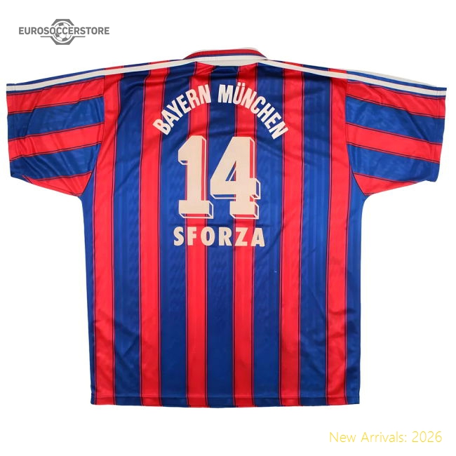 Bayern Munich 1995-97 Home Jersey (xl) Sforza 14 (very Good)