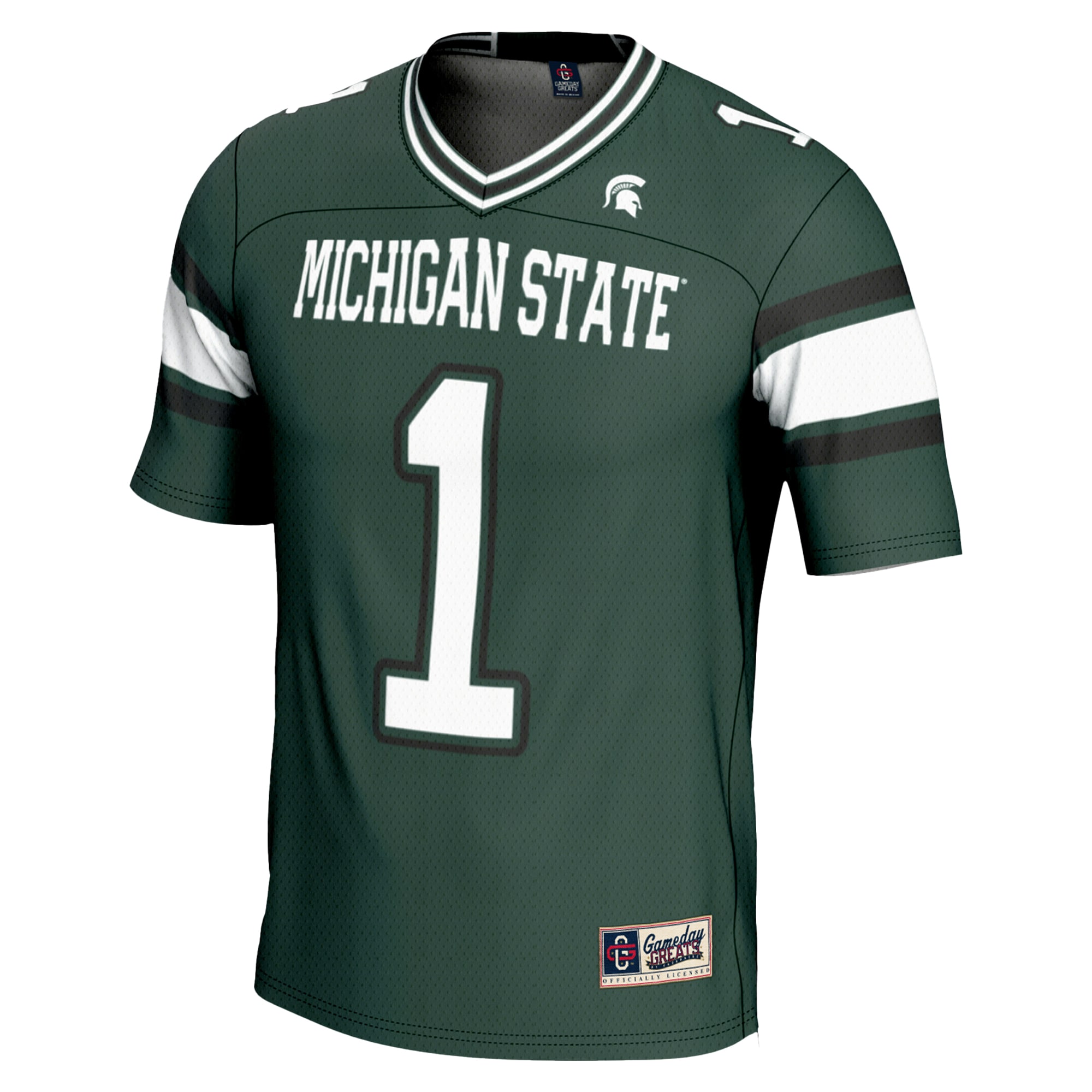 [NJP] Michigan State Spartans GameDay Greats Endzone Football Jersey - Green