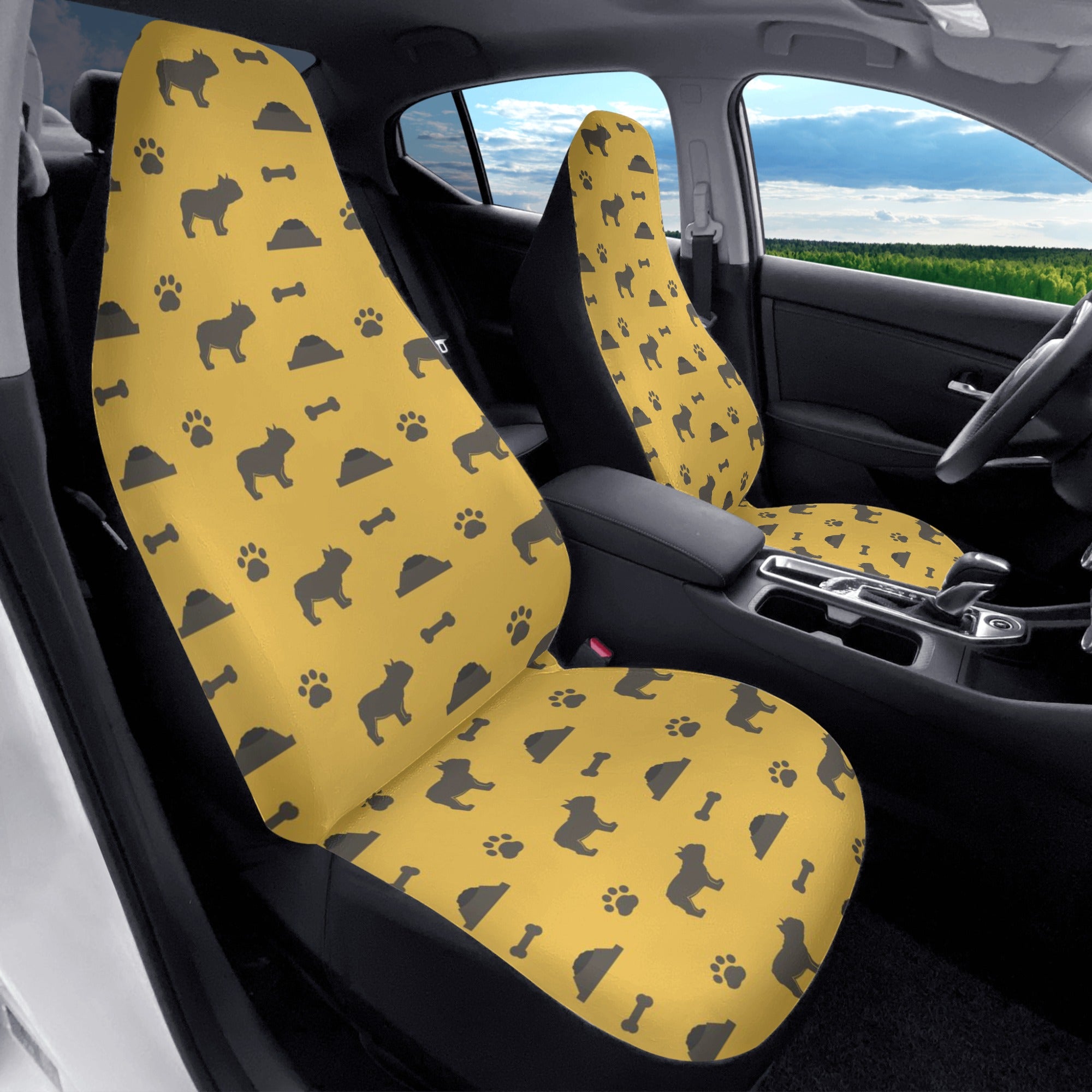 Fashion-Forward Noelle - Car Seat Covers (2 Pcs) for French Comfortable