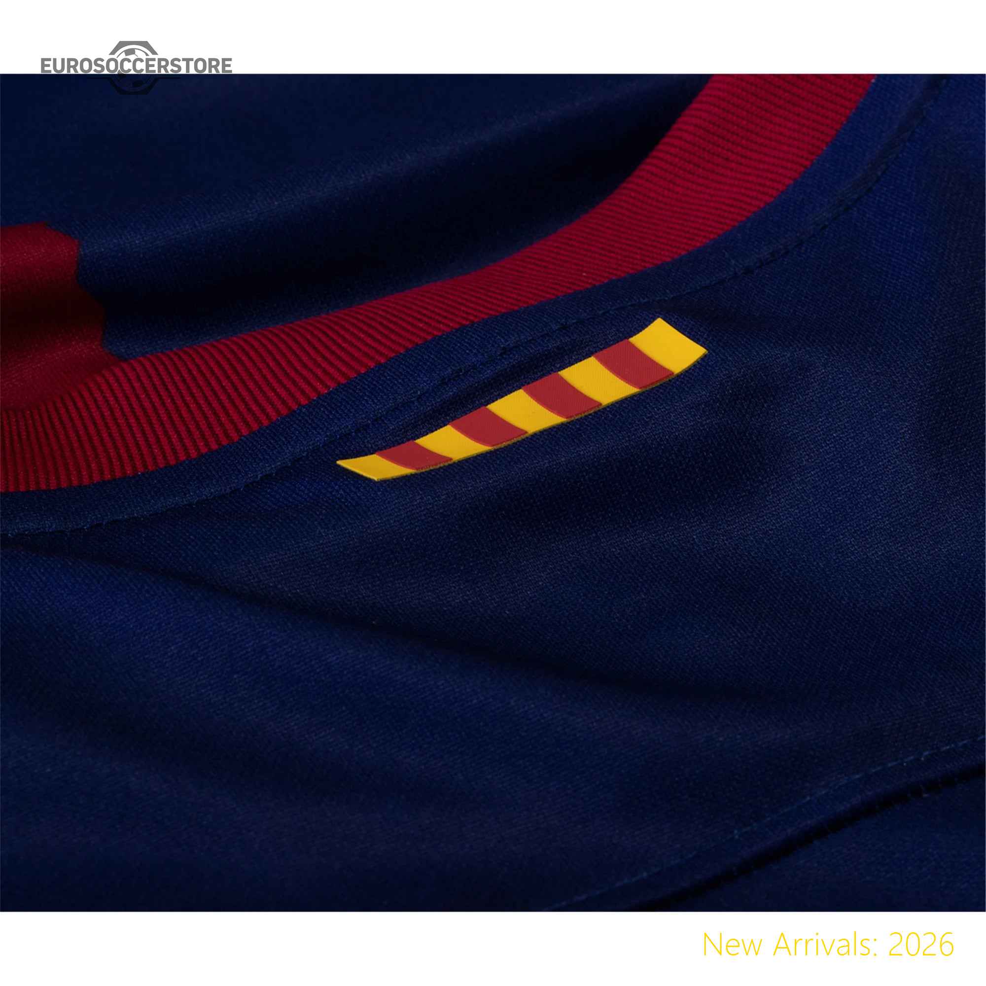 Men Bar Barcelona Long Sleeve Home Home Authentic Jersey 2023