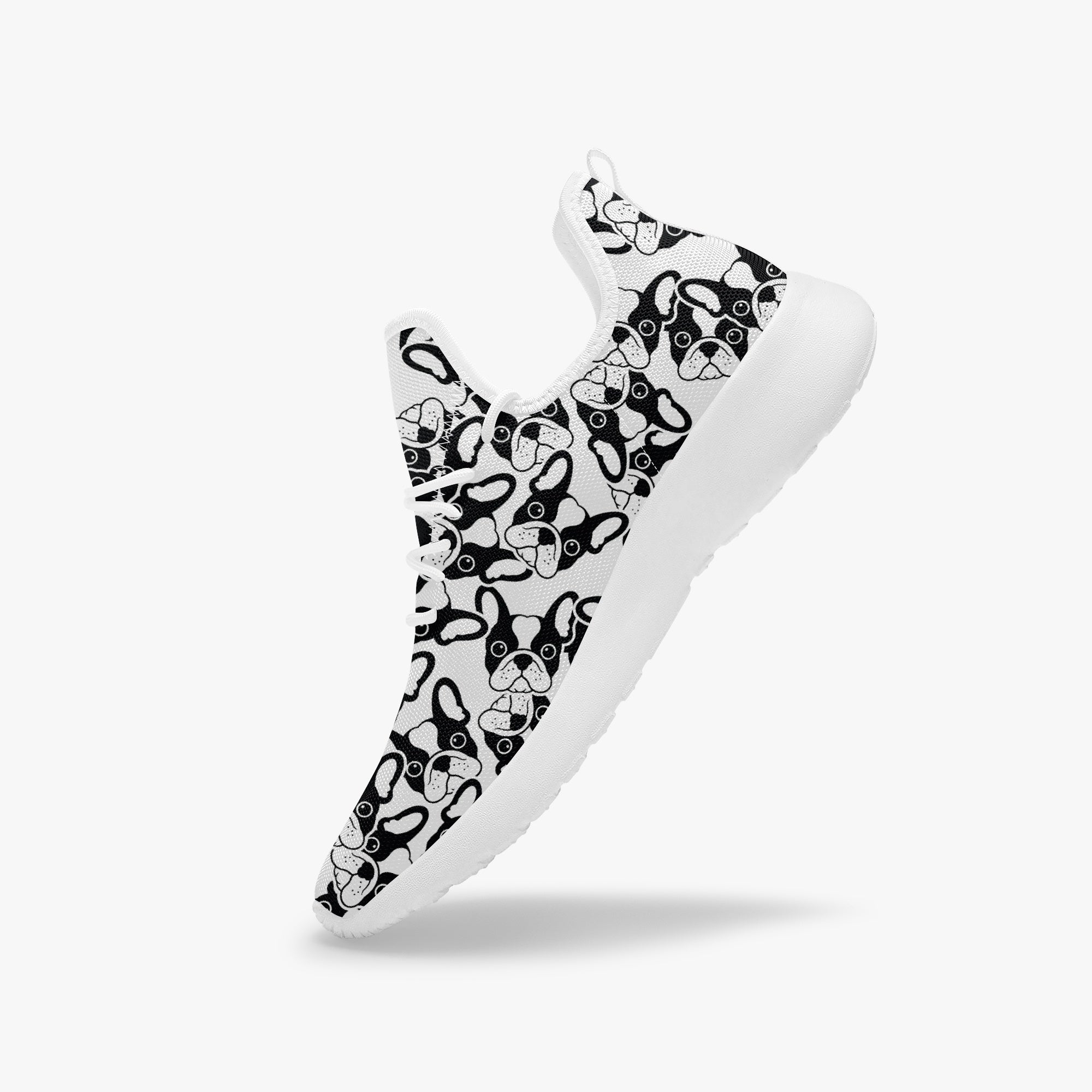 French Bulldog Lover Dumpling Classic Sneakers Stylish Walking Shoes