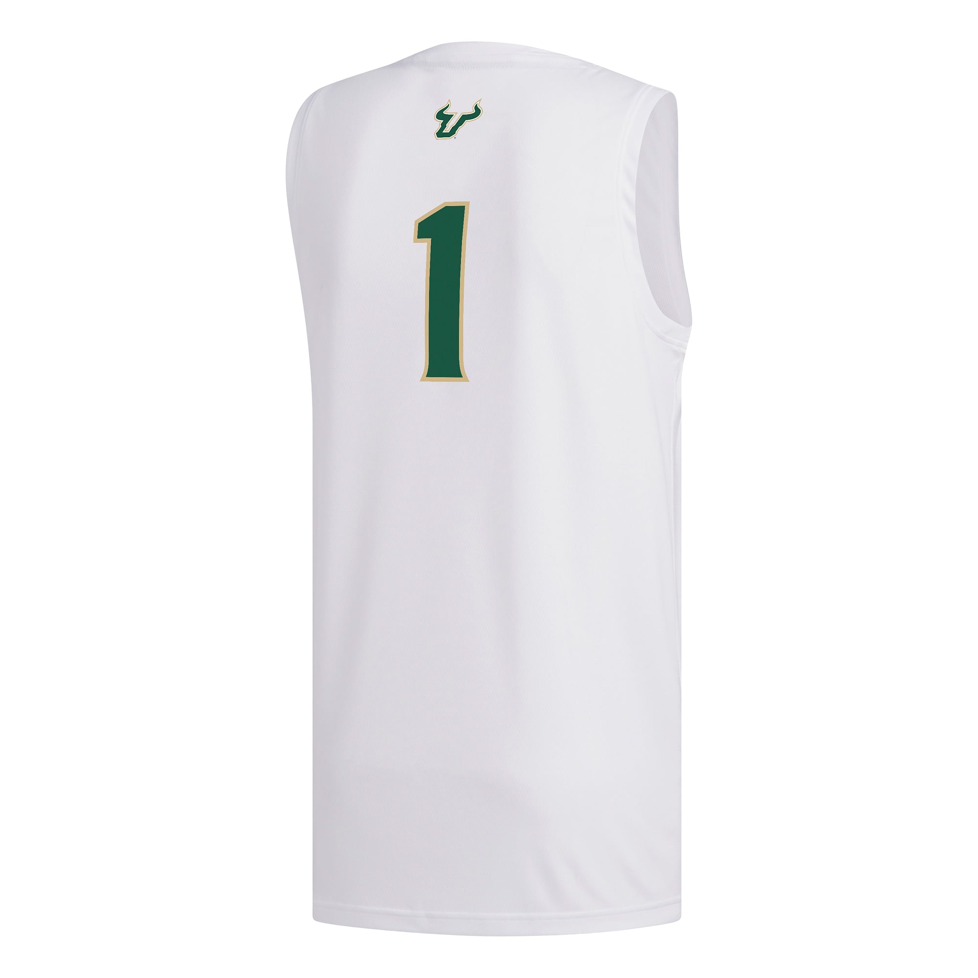 [NJP] South Florida Bulls Replica Basketball Jersey - White
