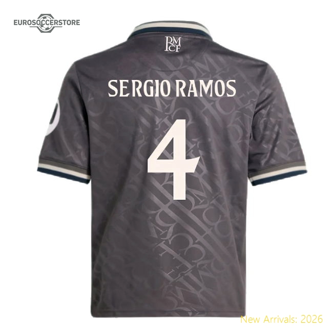 Comfortable Youth Football Team Sergio Ramos Jersey 2024-2025