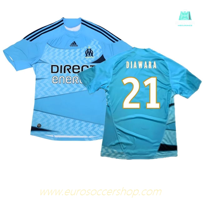 Marseille 2009-10 Away Shirt ((Excellent) M) (Diawara 21)