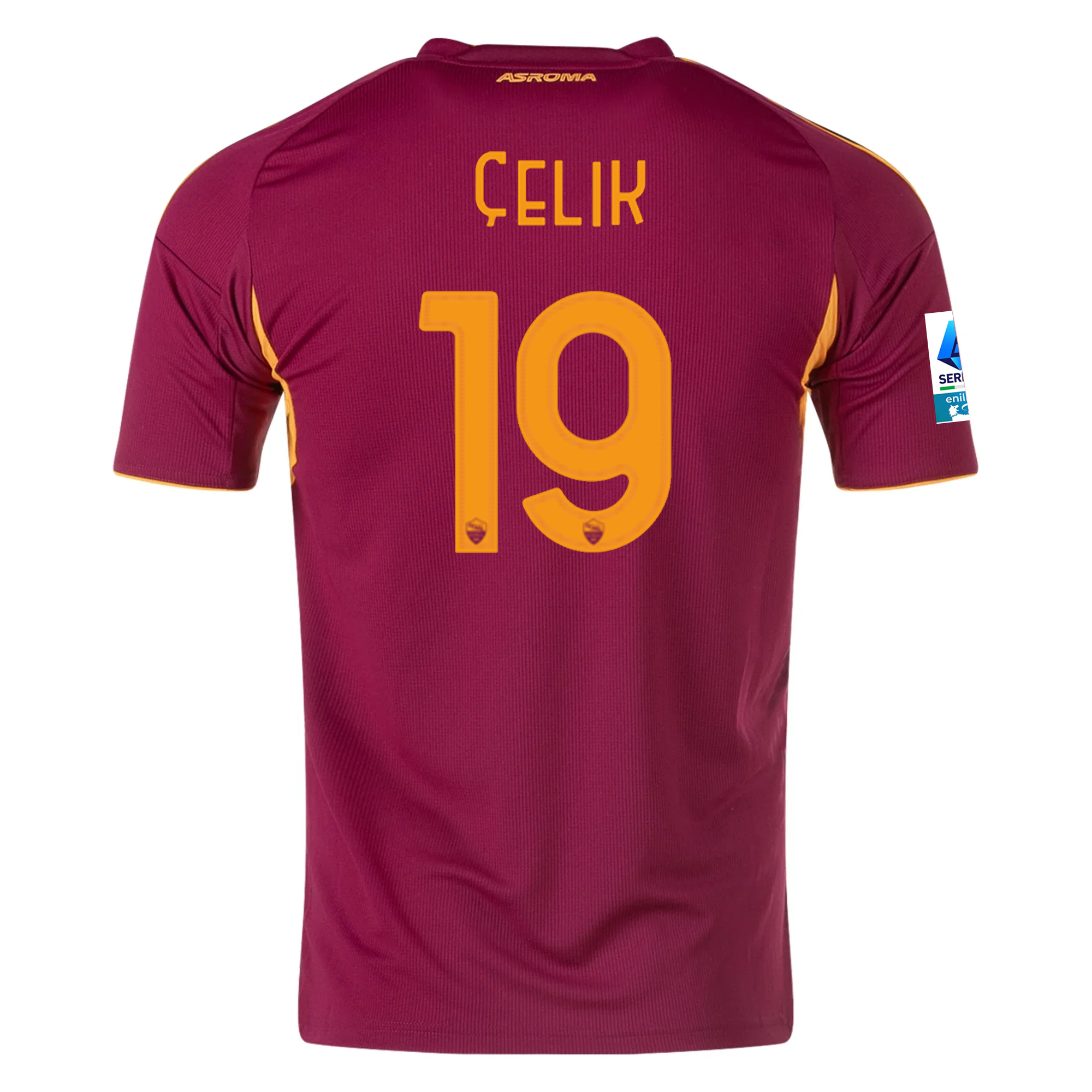 AS Roma Zeki 2025-2026 Ser Home Jersey – Authentic Shirt