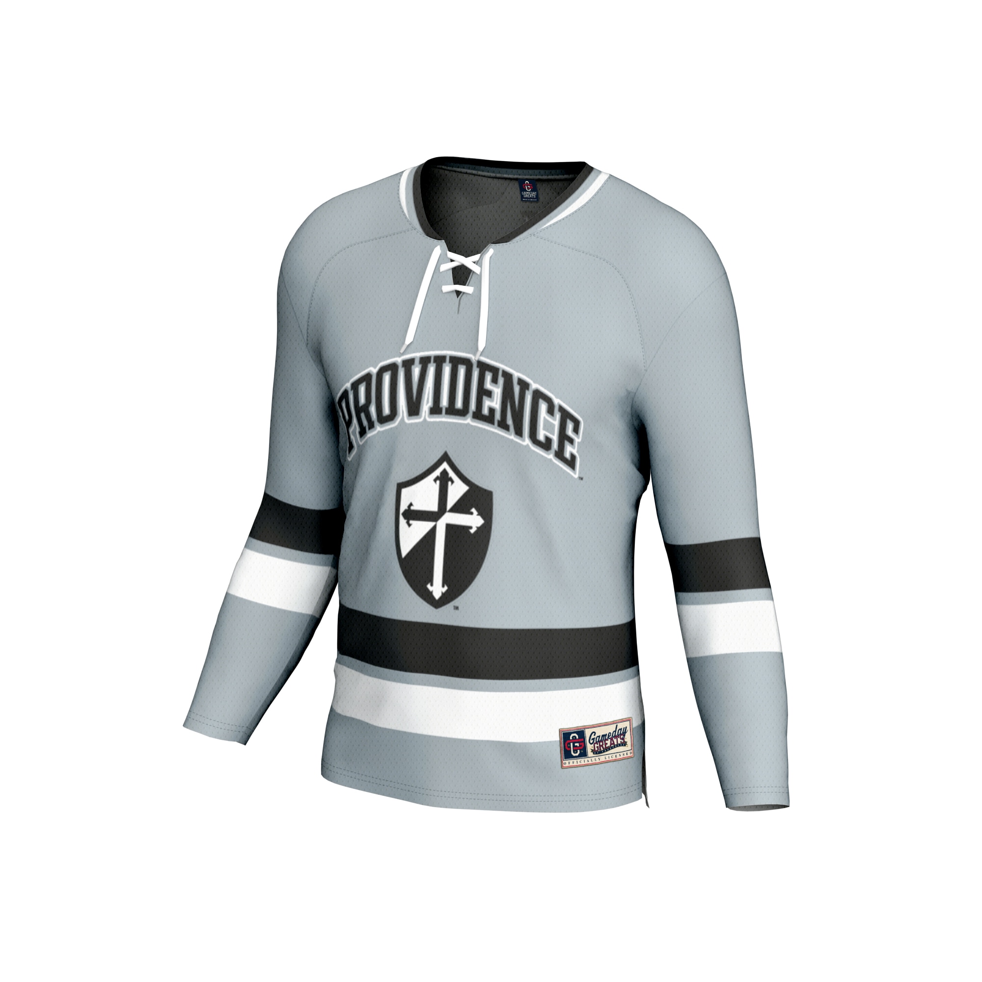 [DDG] Providence Friars GameDay Greats Youth Spirit Hockey Jersey - Silver