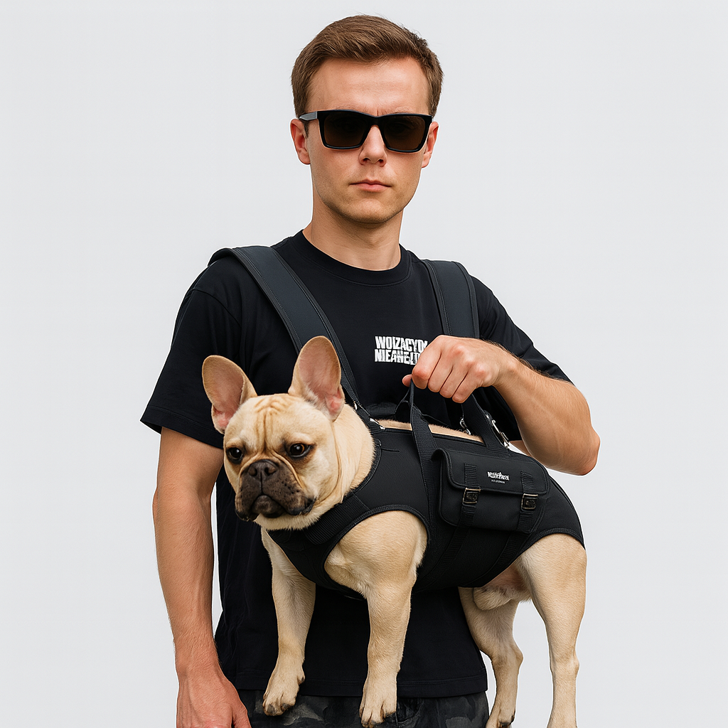 French Bulldog Pawventura™ Frenchie Backpack Carrier – Adjustable Front