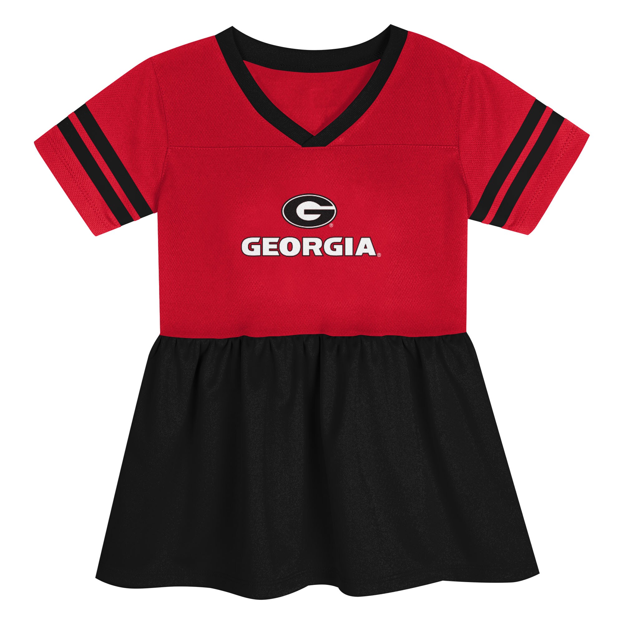[DDG] Georgia Bulldogs Outerstuff Toddler Toddler Stadium Light Fashion Jersey - Red/Black
