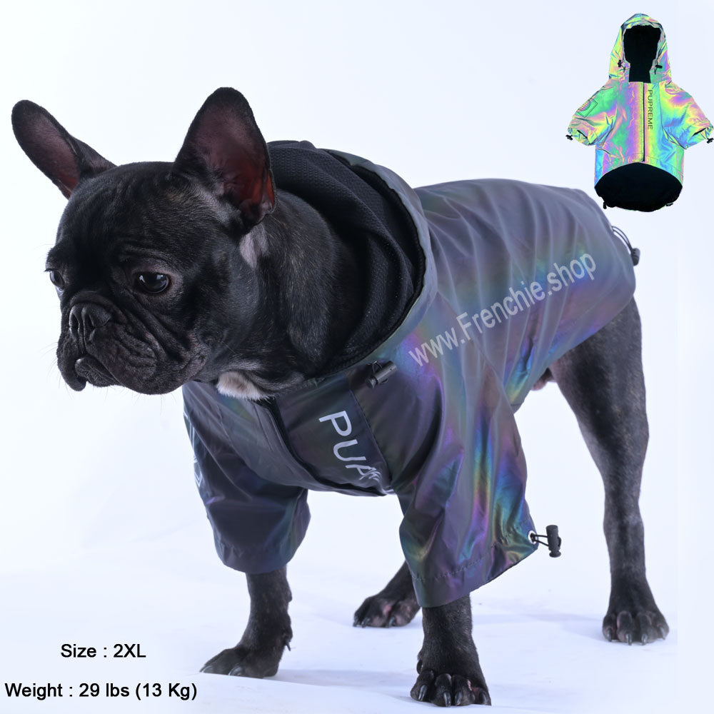 French Bulldog Reflective French Bulldog Jacket (ws39) Warm Dog Outfit