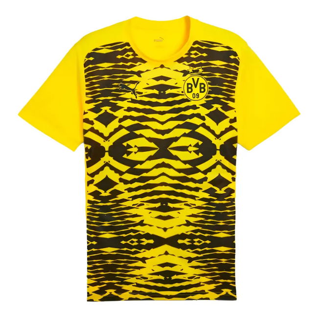 2024-2025 Shirt by Borussia Dortmund Prematch SS (Unisex