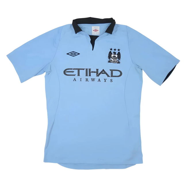 2012-20 Man City Soccer Jerseys premium Home Shirt - Adults
