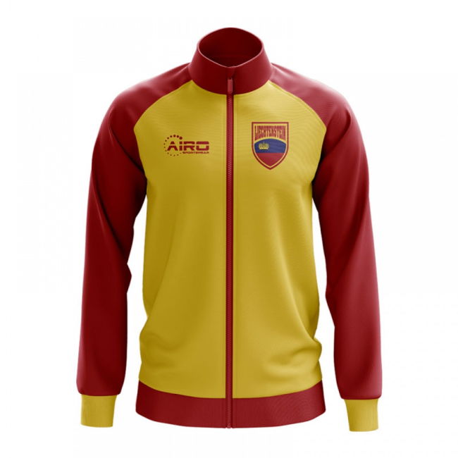 Liechtenstein Concept Football Track Jacket (Yellow) Oranje