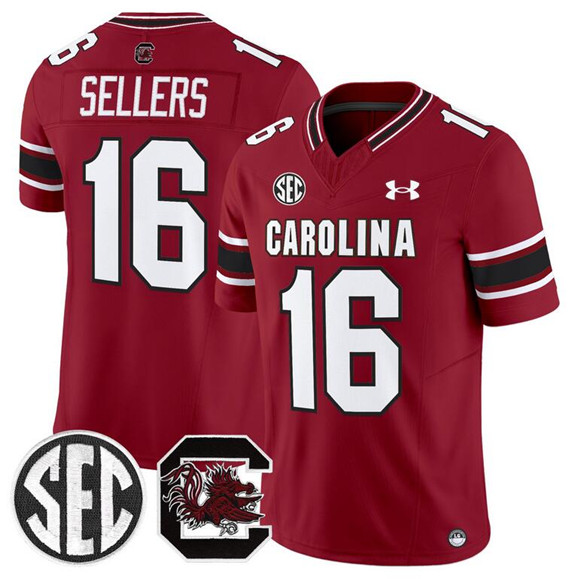 Men's None Game 2025 official None #16 embroidered Jersey authentic