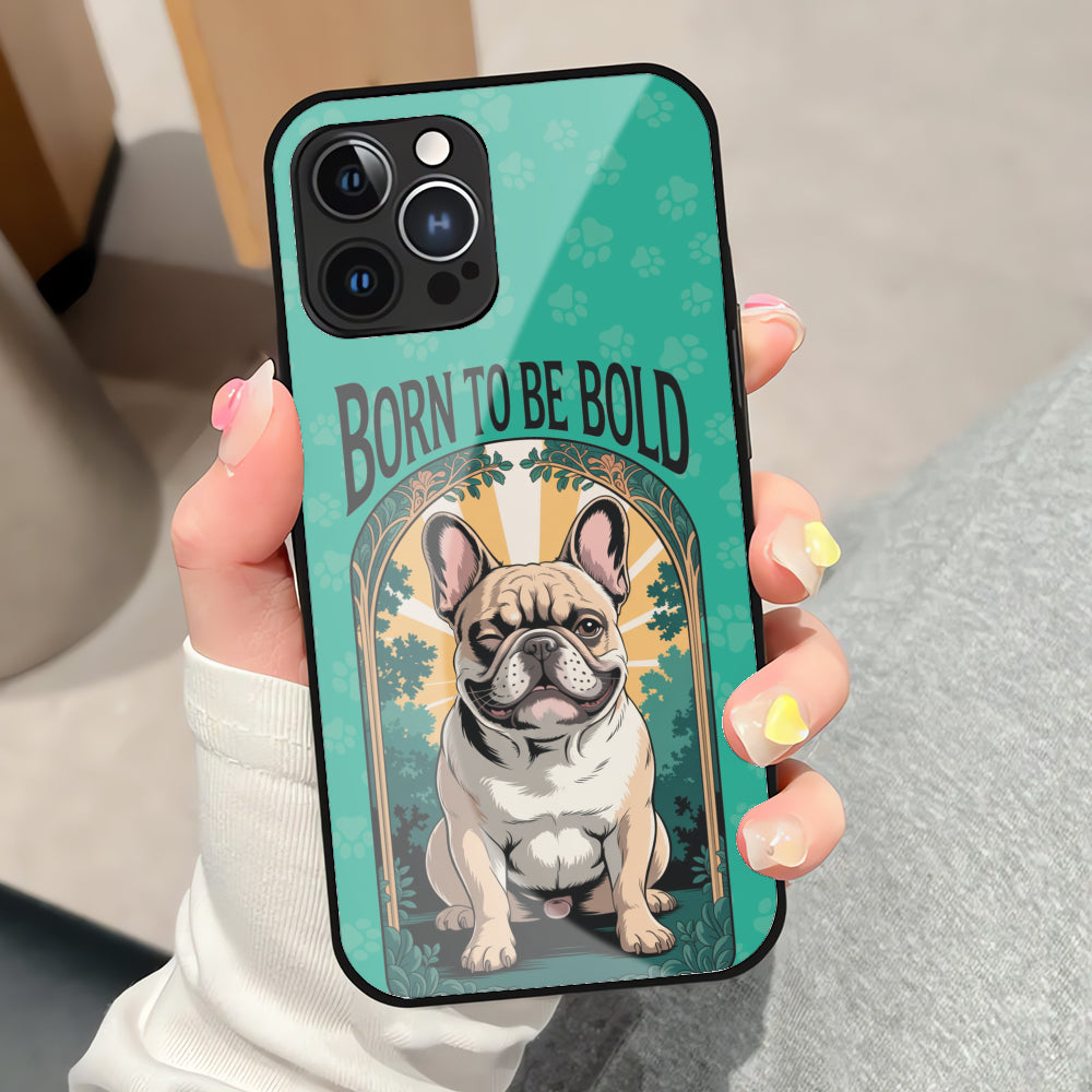 - Frenchie Iphone & Samsung Glass Case For Frenchie Pups | Safe For Paws