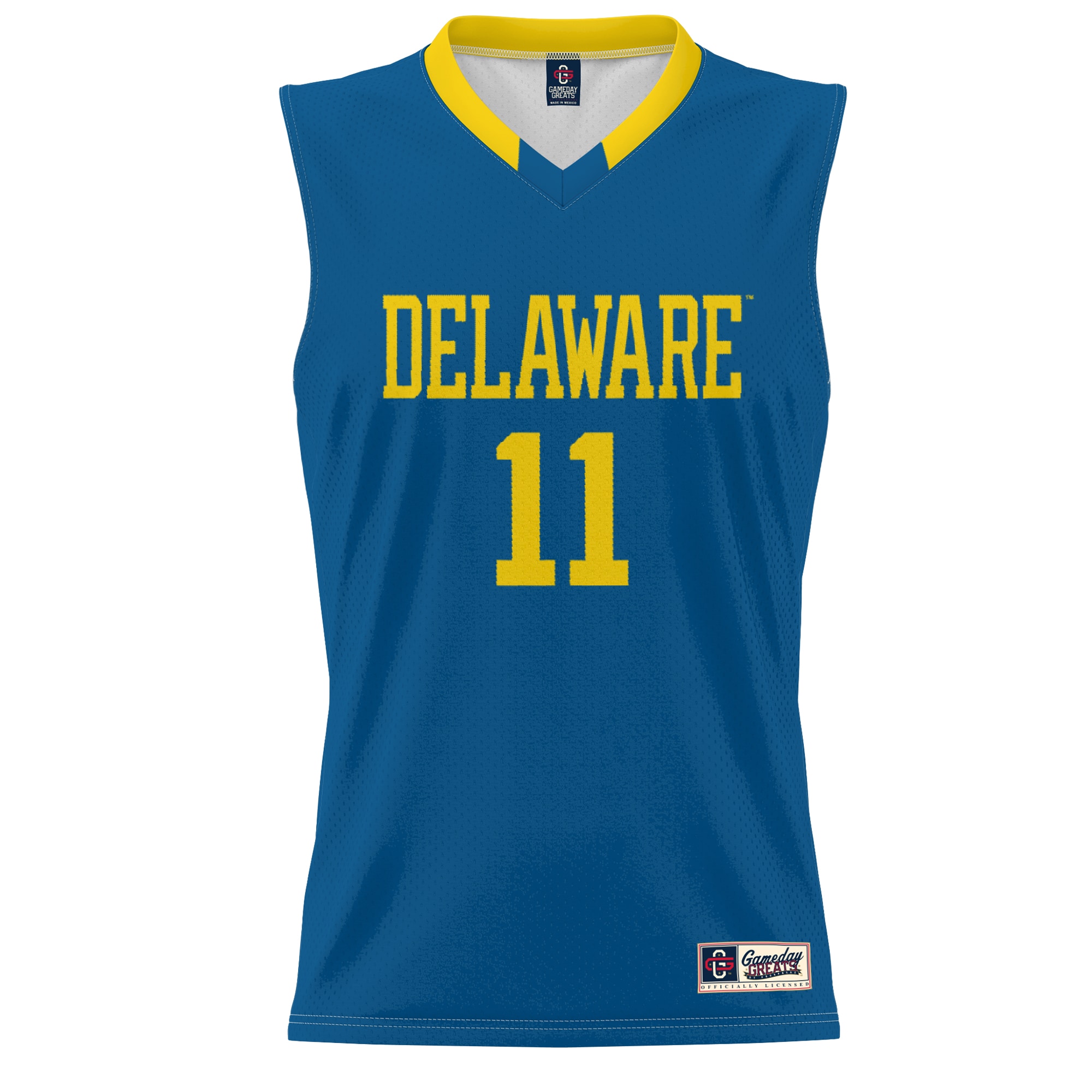 [DDG] Elena Delle Donne Delaware Fightin' Blue Hens GameDay Greats Unisex Lightweight Basketball Alumni Jersey - Blue